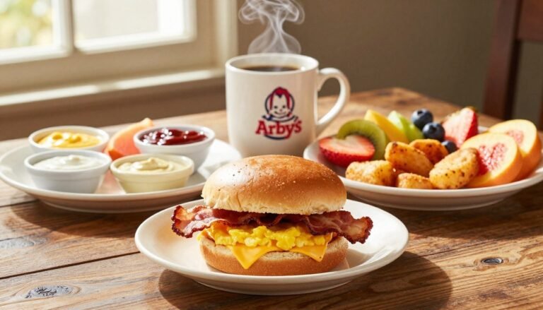 arby's breakfast menu